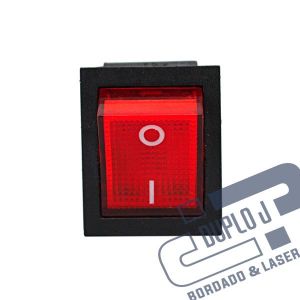 Peças e acessórios para máquinas laser - Botão LIGA/DESLIGA