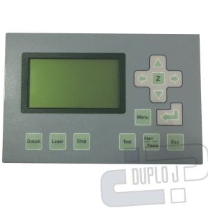 Placas e painéis para máquina laser - Painel de Comando LASER CUT