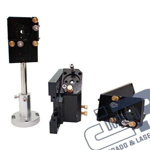 Peças e acessórios para máquinas laser - Conjunto com 3 suportes de Espelhos de 25mm